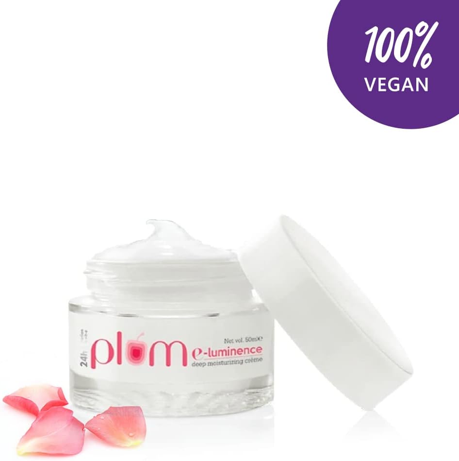Plum E-luminence Deep Moisturizing Creme with Vitamin E & Jojoba Oil | for Radiant, Hydrated Skin | Suitable For Normal & Dry Skin | Unmatched Hydration & Antioxidant Protection | 50ml