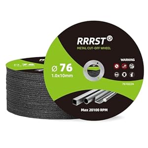 RRRST 76mm Trennscheiben Metall Edelstahl, 25 Stück