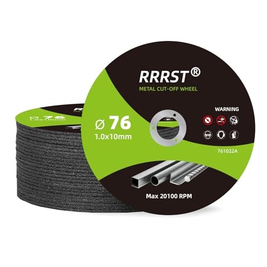 Trennscheibe 76mm Metall Edelstahl Stahl für Winkelschleifer, 25 Stück, Extra Dünn 1mm Winkelschleifer Flexscheibe, Trennscheiben für Metall, Edelstahl, Stahl, Eisen, Blech, Kunststoff, Stahlrohr