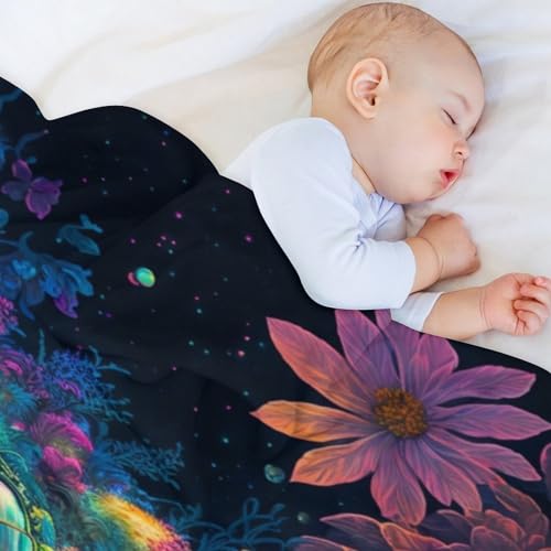 Couverture en toute saison astronaute pour des nuits douillettes