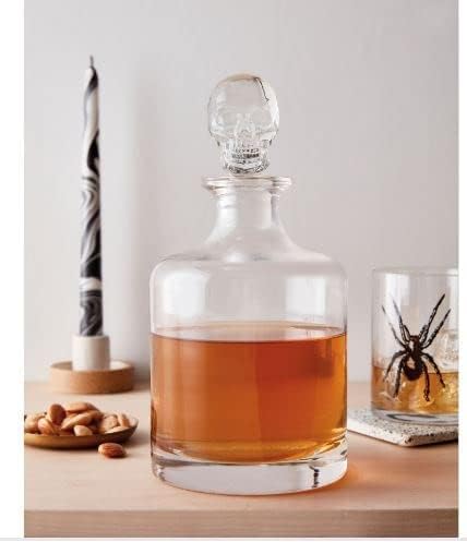 Miniatura 2 de Juego de 5 piezas de vasos de bar y decantador de whisky de Halloween