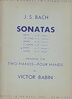 J.S. Bach: Fifth Sonata in C Major Arranged for Two Pianos - Four Hands B004G6DRKY Book Cover