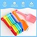 Beach Shovels for Kids 8 Pack，Heavy Duty Plastic Sand Shovels Tools for Toddlers，Spade Scoop Trowel Sand Toys for Kid Toddler Adult, Plastic Heavy Duty Garden Digging Scoop Snow Toys Accessories