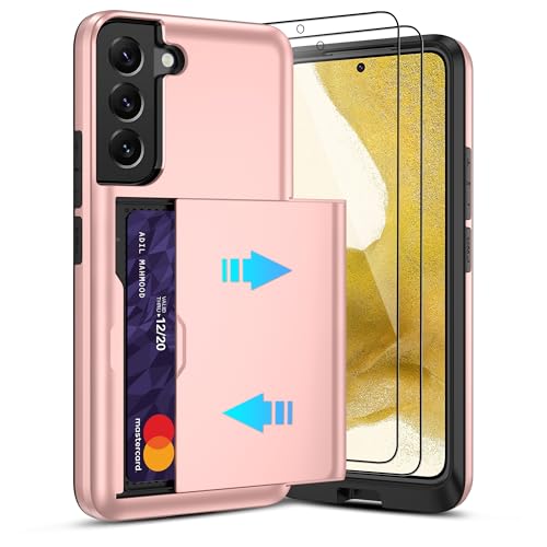 Coque portefeuille Samsung S22 idéale pour voyager léger avec son étui porte-carte discret