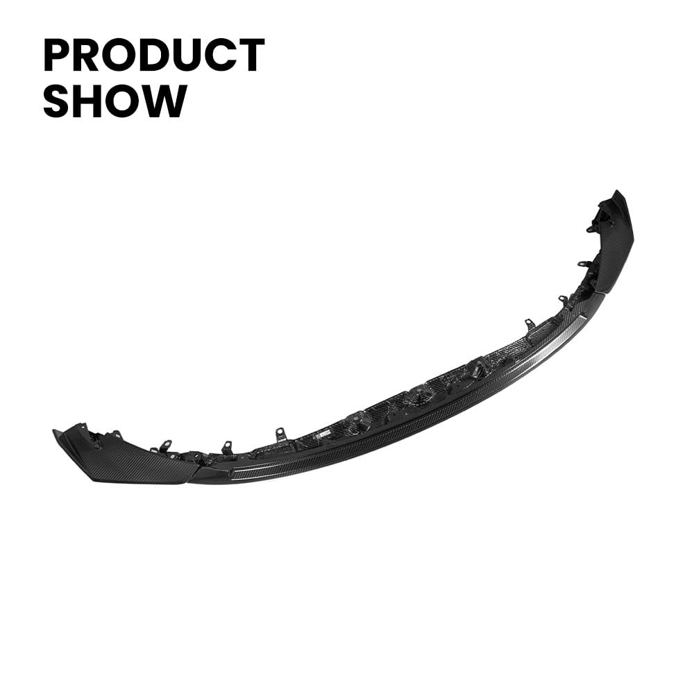 Uniwersalny spoiler Do BMW M3 G80 G81 M4 G82 G83 CS Dry | 2021 2021-INaReal Style-INaReal Carbon Fiber Włókno węglowe Przedni Dokładka przedniego zderzaka
