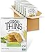 Good Thins Jalapeño & Lime Corn & Rice Snacks Gluten Free Crackers, Bulk Snack Crackers, 6 - 3.5 oz Boxes