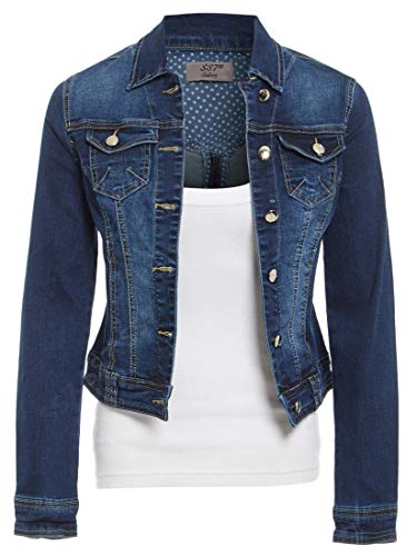 SS7 Damen Jeansjacke in Indigo