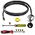 Custom Propane Conversion Kit Fit for Weber Summit 420 - Convert Natural Gas to Propane Gas - Hand-Drilled Brass LP Orifices and 5' Hose - Detailed Instructions - Gas to Propane Conversion Kit