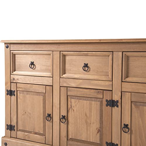 Wood Buffet Sideboard Corona | Furniture Dash, Brown #TOP5