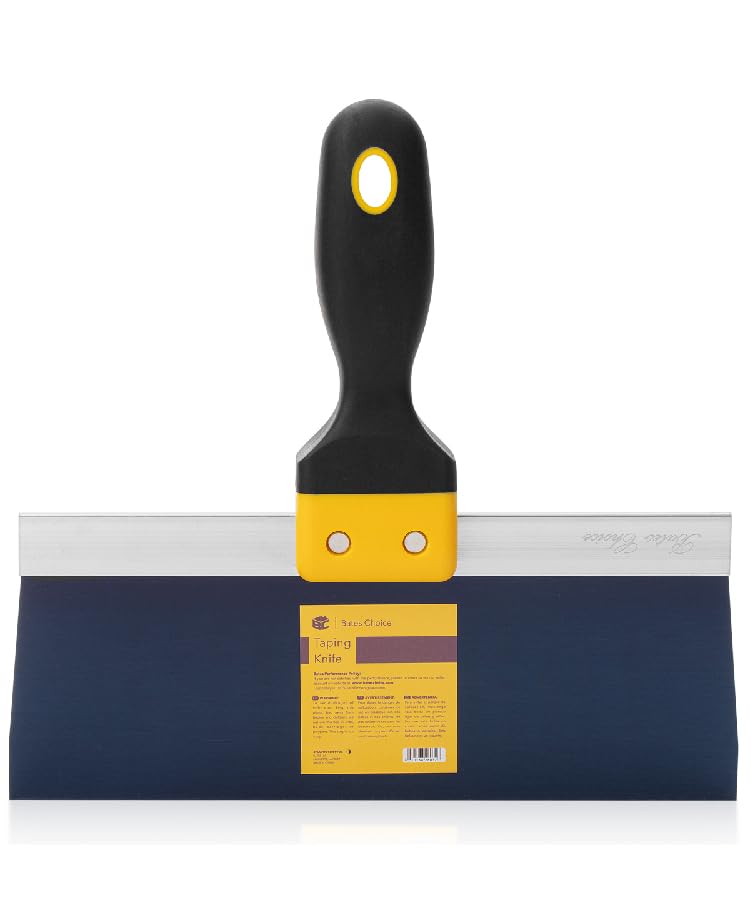 Bates- Taping Knife, 10 Inch, Blue Steel Drywall Taping Knife