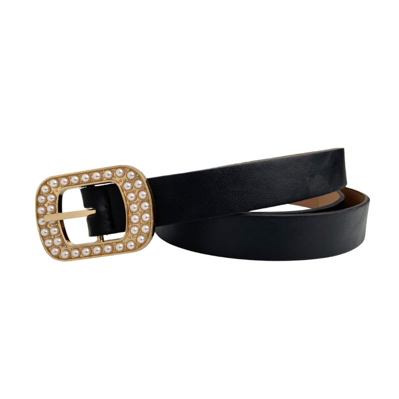 Women's Pearl Belt for | Adjustable Waist Seal Belt for Suits and Outfits-image-39