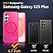 SPIDERCASE Magnetic for Samsung Galaxy S25 Plus Case, [3 Stand Ways][ Military Grade Drop Protection] with Invisible Stand Shockproof Slim Case for Samsung Galaxy S25 Plus 6.7