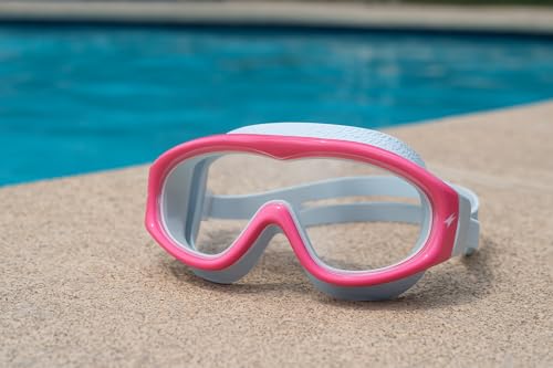 Image of VRT Kids /Men /Women Swimming Goggles Diving Goggles Anti Fog Silicone Waterproof Swimming Goggles (Pink & White)