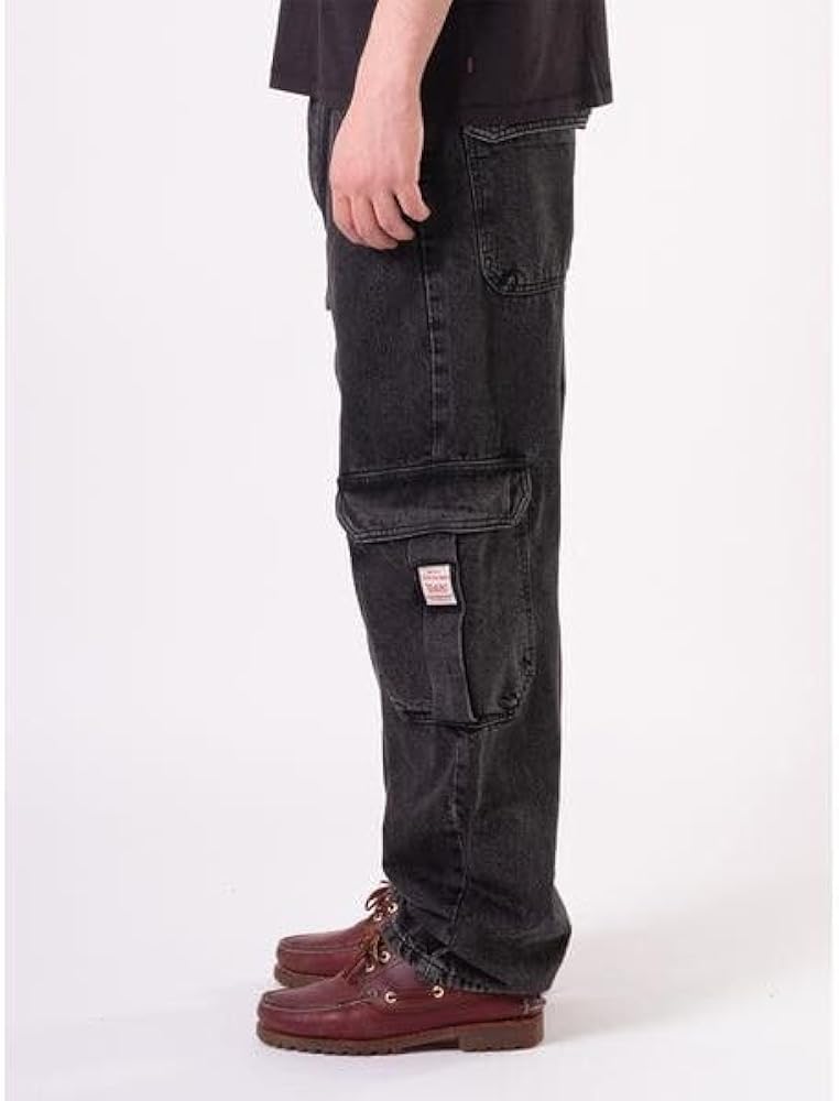 Amazon | [リーバイス] STAY LOOSE カーゴ ブラック Blacks ウエスト30