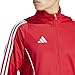 adidas Men's Tiro 24 Training Jacket, Team Power Red/White, Medium