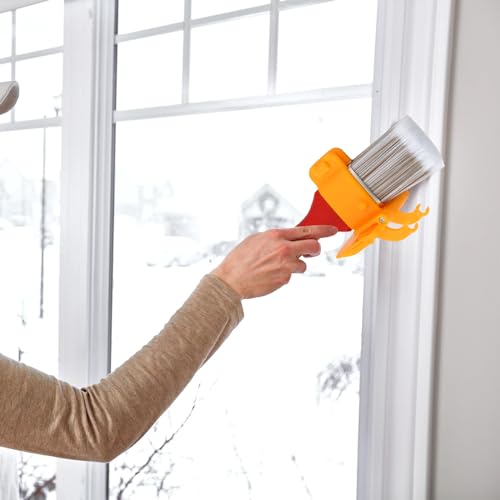 2 Stück Pinselkantenschneider Kantenpinsel Pinselkantenpinsel Farbkantenschneider zum Einschneiden Malerpinsel für Zuhause, Büro, Zimmer, Wand, Decken, Kanten