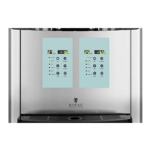 Royal Catering Slush-Eis-Maschine Softeis Maker RCSL 2/6ICE (2 x 6 L, 450 W, 20-10 °C, modernes Kontrolldisplay, BPA-frei, 6 Funktionen, LED-Kontrolldisplay) – Bild 5