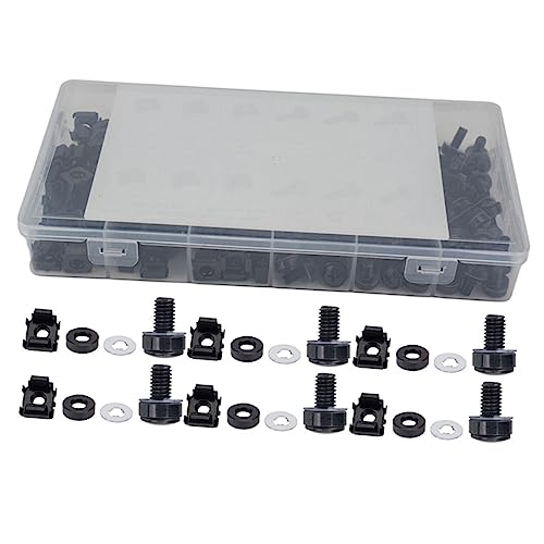 BUGUUYO Tuercas De Jaula y Tornillos Rack Seguridad Cuadrada Fácil Instalación