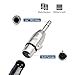 Cable Matters 2-Pack 6.35mm 1/4 Inch TRS to XLR Adapter - Male to Female