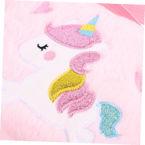 KESYOO Crossbody Bag for Cute Plush Coin Storage Pouch Comfortable Shoulder Purse for Everyday Use and Special Occasions Design2