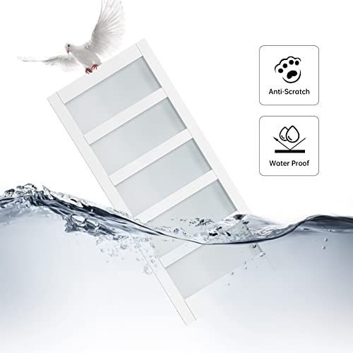 Finosen 36In X 84In Glass Door,White Sliding Barn Door Slab With 5 Frosted Glass Panels,Assembly Needed Interior Barn Door For Closet,Bathroom And Living Room Etc. #TOP2