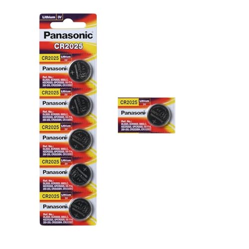 Batería de litio Panasonic CR2025-6 3V Pack de 6