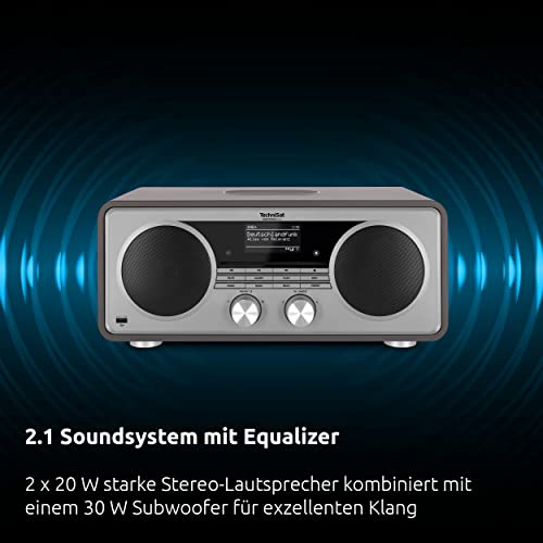Radiowecker mit CD Technisat DIGITRADIO 602 – Kompaktanlage mit 70 Watt