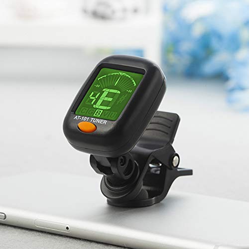 Lanceasy Clip-on stemapparaat gitaar digitaal chromatic LCD elektrische tuner geschikt voor basgitaar ukelele viool - Image 7