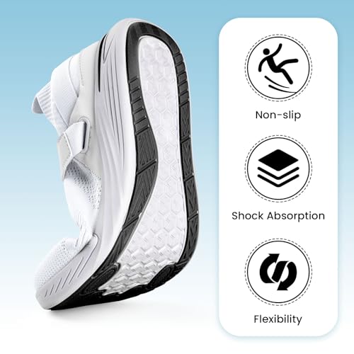 rosrabit Women's Barefoot Walking Shoes White — view 5
