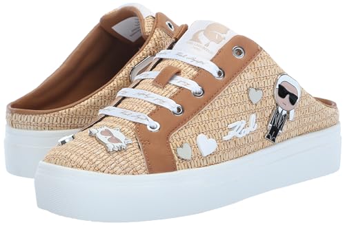 Image of Karl Lagerfeld Women's Cambria Slip on Sneaker Mule with Pins
