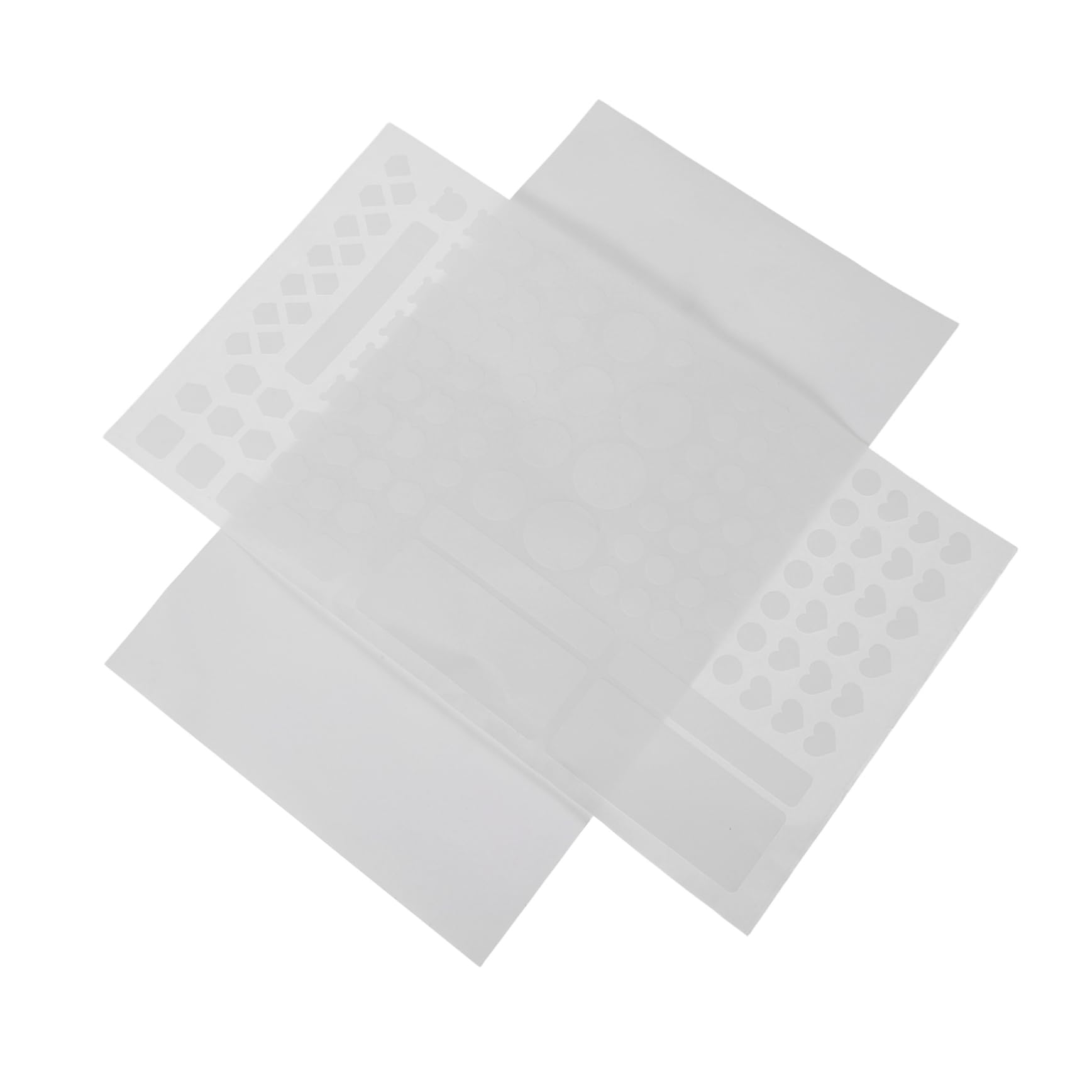 Pegatinas de papel blanco bloqueadoras de luz LED resistentes para hogar