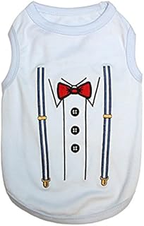 Parisian Pet Suspender Dog T-Shirt, XX-Small