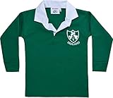 Manches longues H M FASHION Enfant Bébé Irlandais Irlande Shamrock Rugby Retro à Manches pour Homme