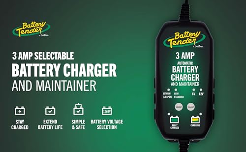 Battery Tender 3A Selectable Chemistry Charger