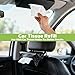 RAINFLOW 4 Packs 200 Car Tissues - Car Tissue Refill 3-Ply 50 Sheets Fit for Visor Napkins Holder Long-Lasting Travel Ultra-Soft and Smooth Gift for Vehicle Owners for Family Road Trips 6.7x6.7 in