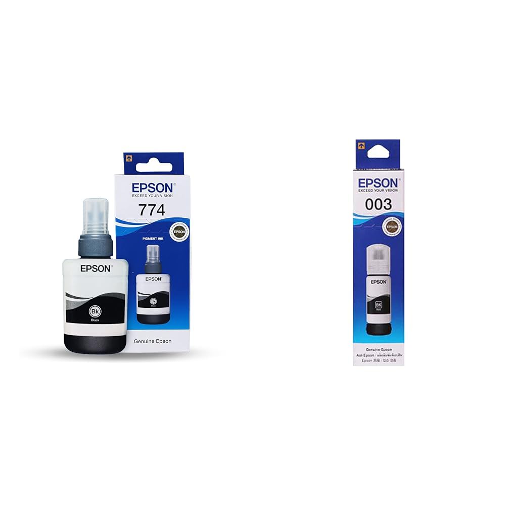 See full amazon price history chart for Epson T7741 Black Ink Bottle C13T774198 Epson T7741 Black Ink Bottle C13T774198 (B0BQ1S67MR) Amazon Price History, Amazon Price Tracker