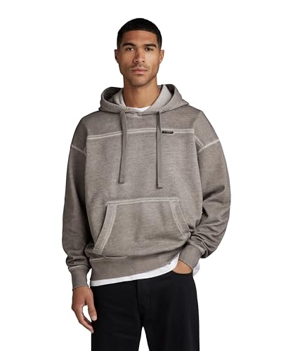 Sweat à capuche G-STAR Garment Dyed Loose Shirt parfait pour vos sorties urbaines