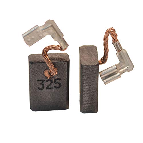 TASP 5 Paia Di Spazzole Di Carbone 16 X 11 X 5 Mm Per Motori Elettrici Maka CB325 9554NB 9557NB 9558 - Foto 10