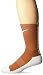NCAA Texas Longhorns Men's Champ Performance Crew Socks,Orange/White,Mens Large 10-13