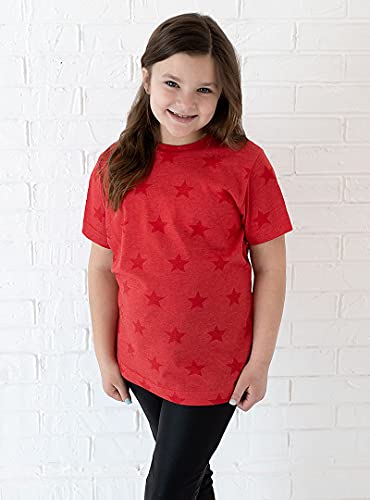 Youth Five Star Soft Cotton Crew Neck Tee 22293