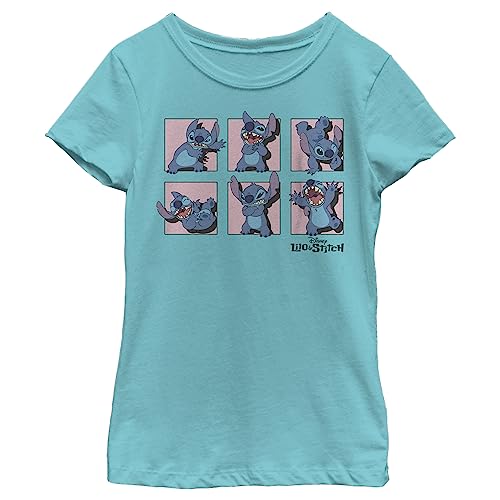T-shirt Stitch Disney premium : vêtement fille de haute qualité coupe confortable XL