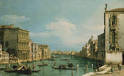 Impression sur toile Venise Grand Canal tableau décoration murale 60x90