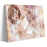 HDSHJFIK Toaru Kagaku No Railgun S - Póster decorativo de anime Kuroko Shirai para pared e impresión artística moderna para dormitorio familiar, 20 x 30 cm