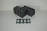 20 Lego RC Eisenbahn TRAIN 7896 Gerade Schienen STRAIGHT TRACK TRACKS