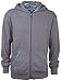 JINX Minecraft Big Boys' Diamond Premium Zip-up Hoodie (Gray, Medium)