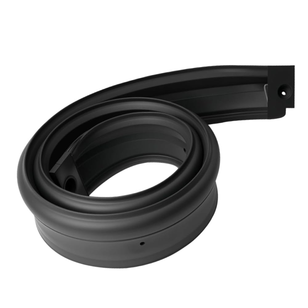 Junta de goma para marco de parabrisas compatible con Jeep Wrangler YJ 1987-1995 55009127