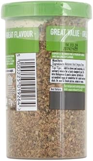 Schwartz Mixed Herbs Drum 27 G | Tantalising Taste & Aroma | With Marjoram, Basil, Oregano and Thyme | Perfect for Tomato-Based Pizza & Pizza Sauces, Stews, Casserole & Savoury Mince