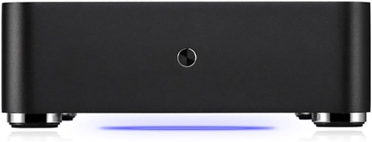 EMC-610B Slim Mini-ITX Aluminum HTPC/NAS/Server PC Case with Fanless 12v DC Power Supply