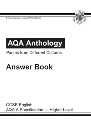 GCSE English AQA A Anthology Answerbook - Higher level