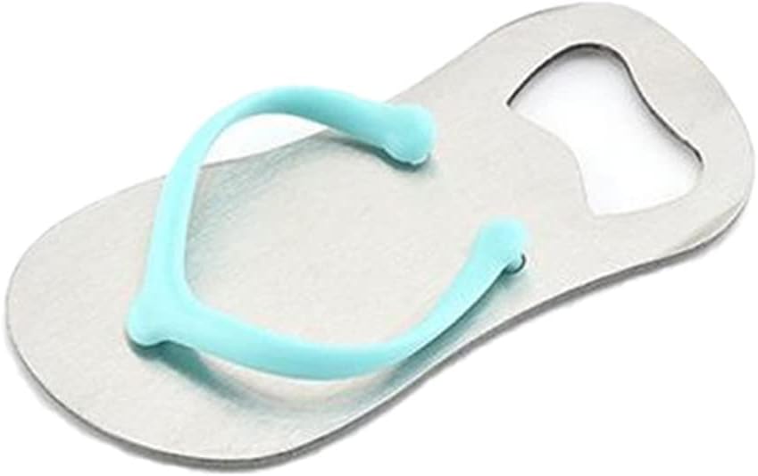 ARFUKA Flip Flop Shaped Bottle Opener - Stainless Steel Beer & Soda Opener Durable Home Kitchen Bar Tool Accessories for Men Women